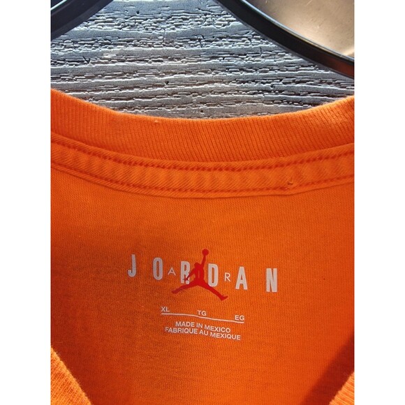 Nike Men's Jordan Jumpman Box Orange Tee Sz XL - Picture 3 of 4